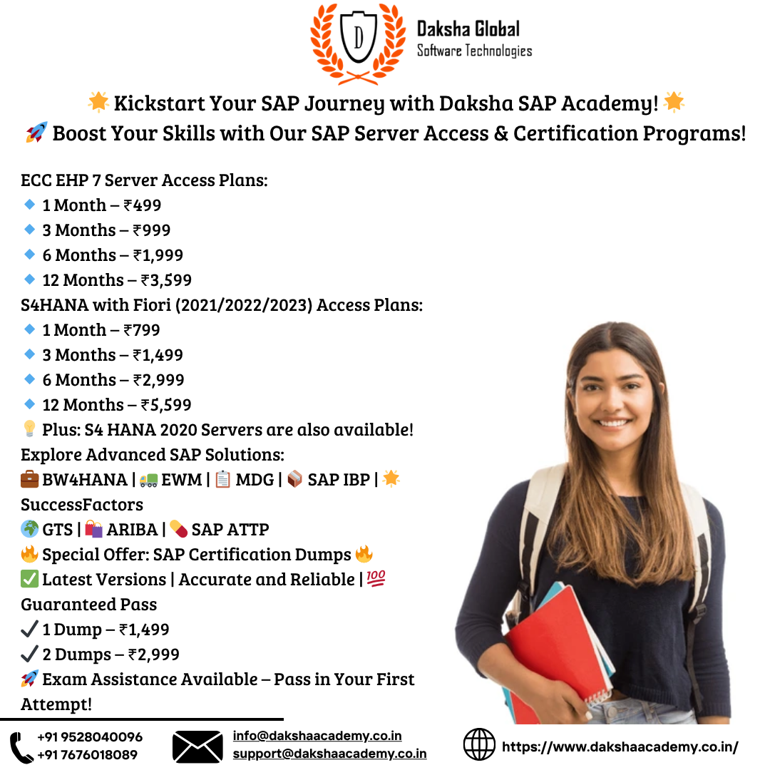 SAP GRC Training Course from Daksha SAP Academy